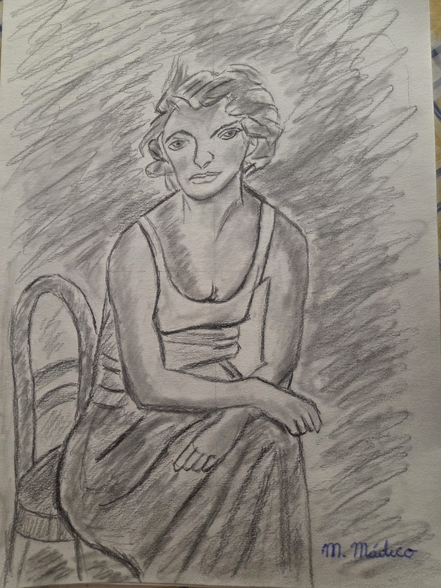 Retrato de Gene Tierney
